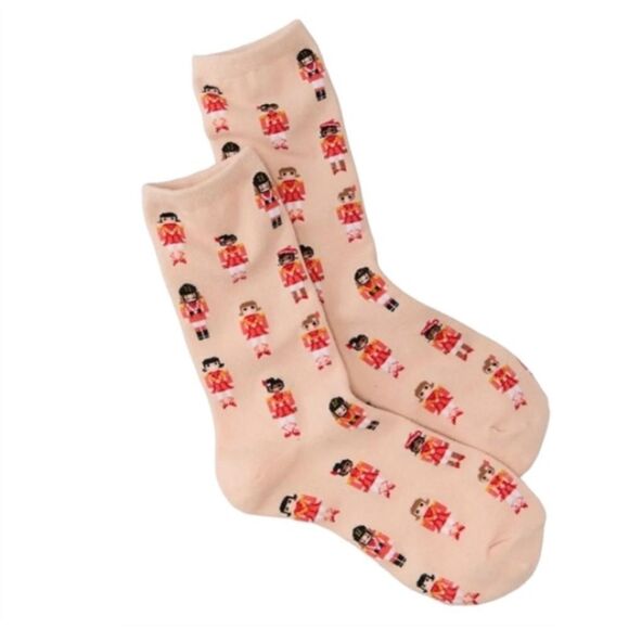 Nutcracker Pattern Socks - Picture 1 of 2